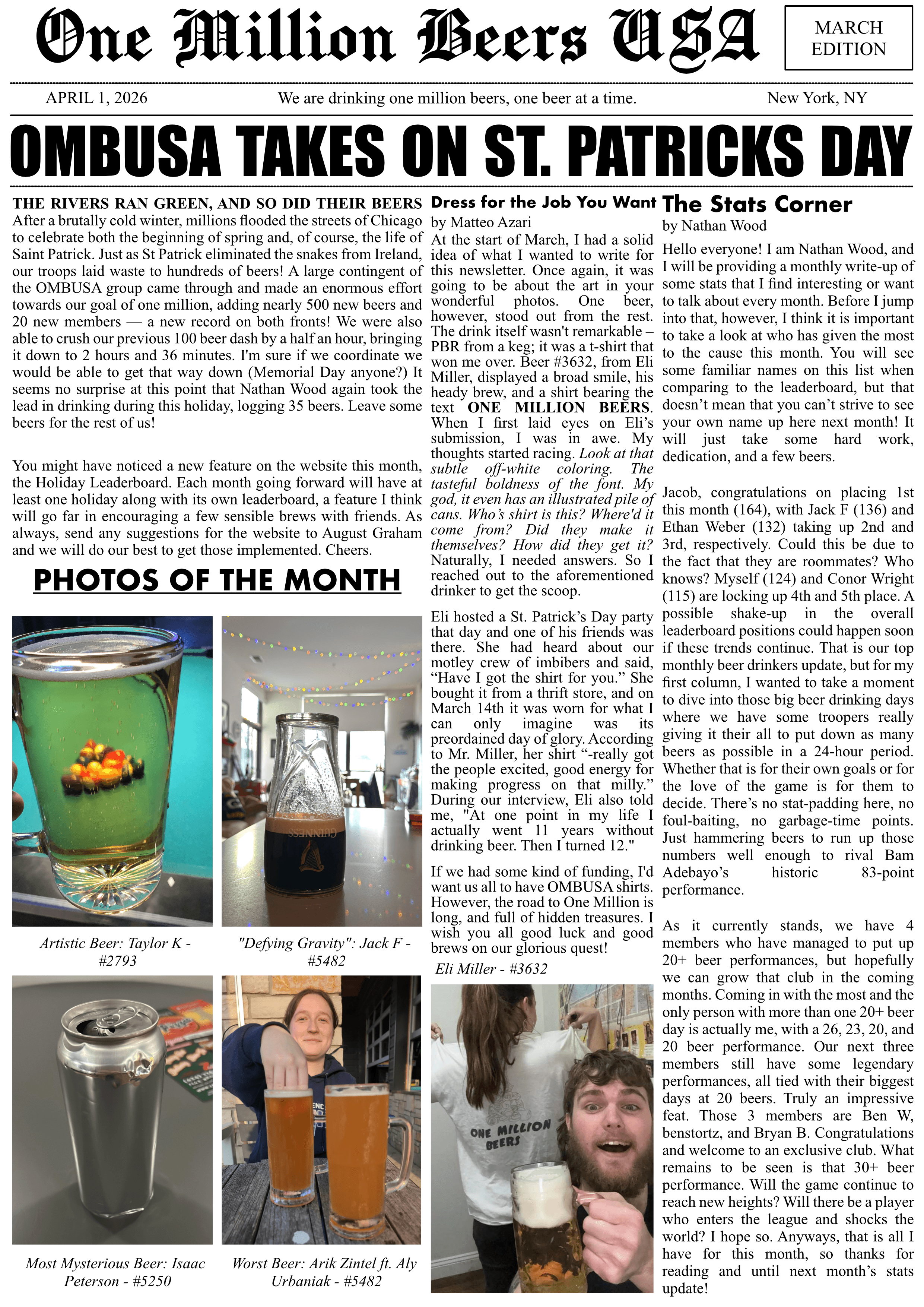 Newsletter March 2026