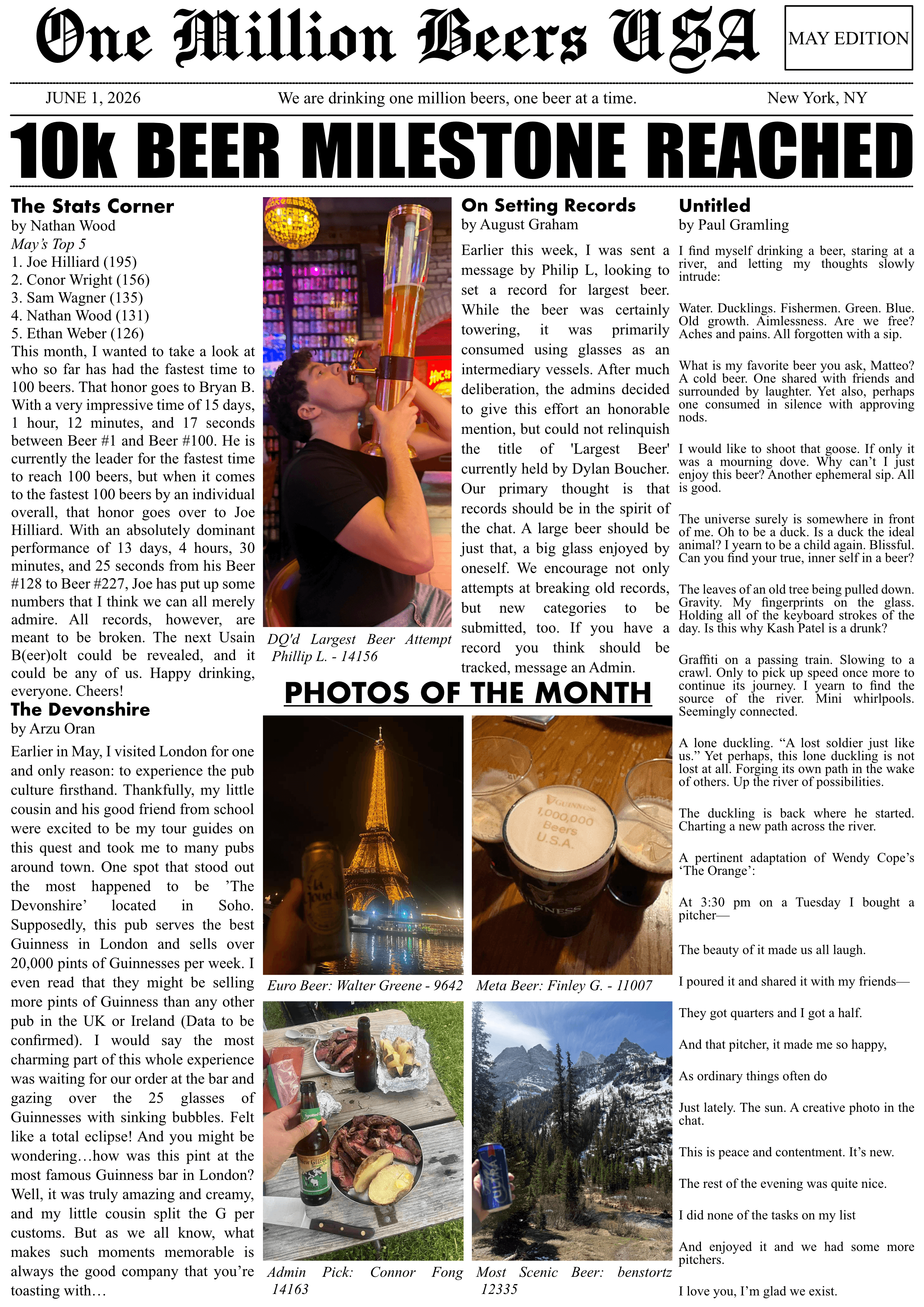 Newsletter May 2026